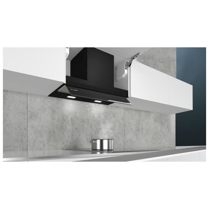 Hotte décor murale avec finition verre SIEMENS - LI67BAM60 - L59,7cm/