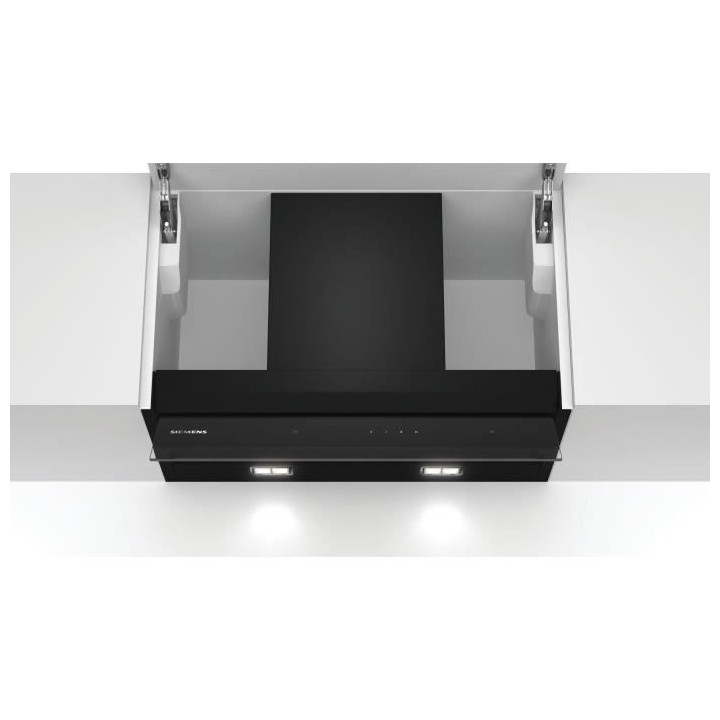Hotte décor murale avec finition verre SIEMENS - LI67BAM60 - L59,7cm/