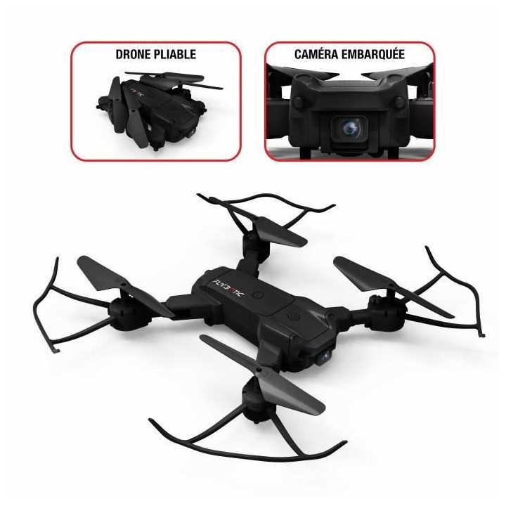 Drone télécommandé - FLYBOTIC by Silverlit - Drone Repliable avec C