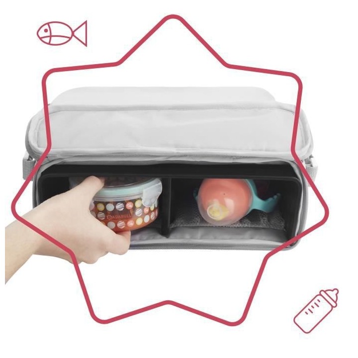 BADABULLE Rehausseur de Chaise Enfant Sunday Pop