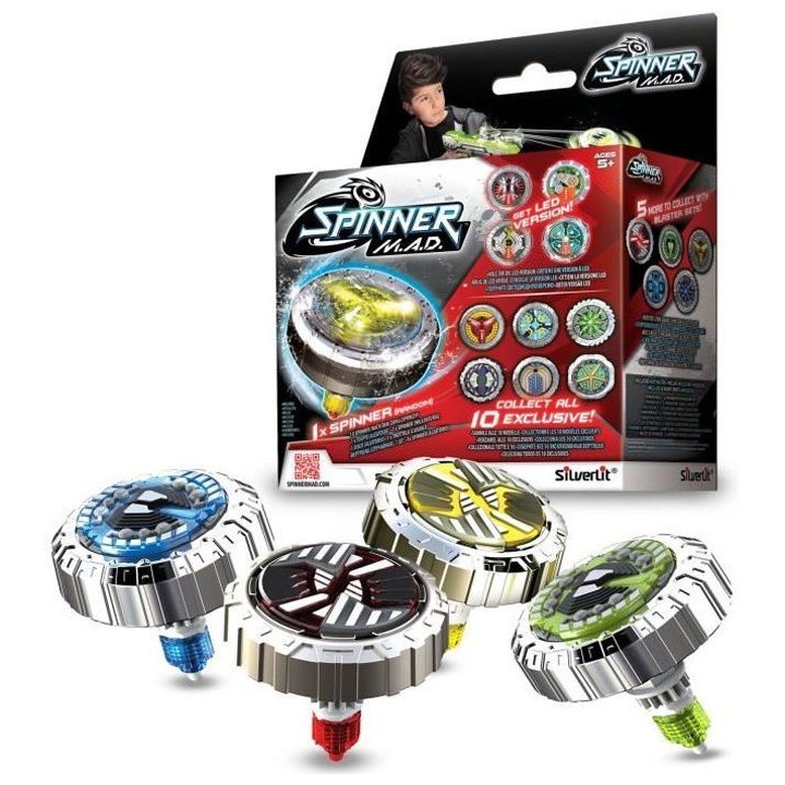 SPINNER MAD - Toupie en Assortiment Aléatoire