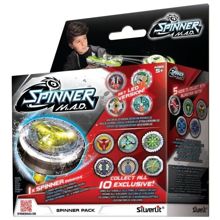 SPINNER MAD - Toupie en Assortiment Aléatoire