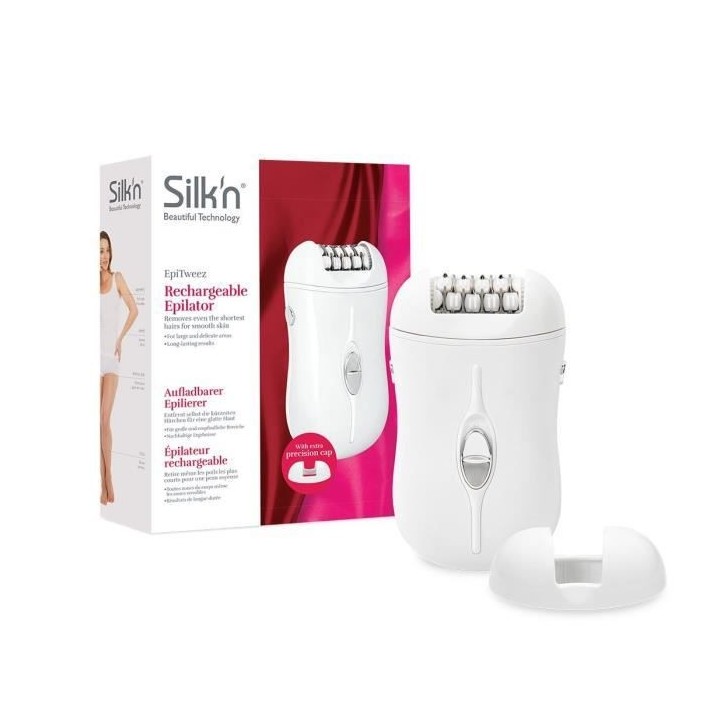 Epilateur mécanique SILK'N - EPI1PE1001 - secteur ou sans fil - 2 acc
