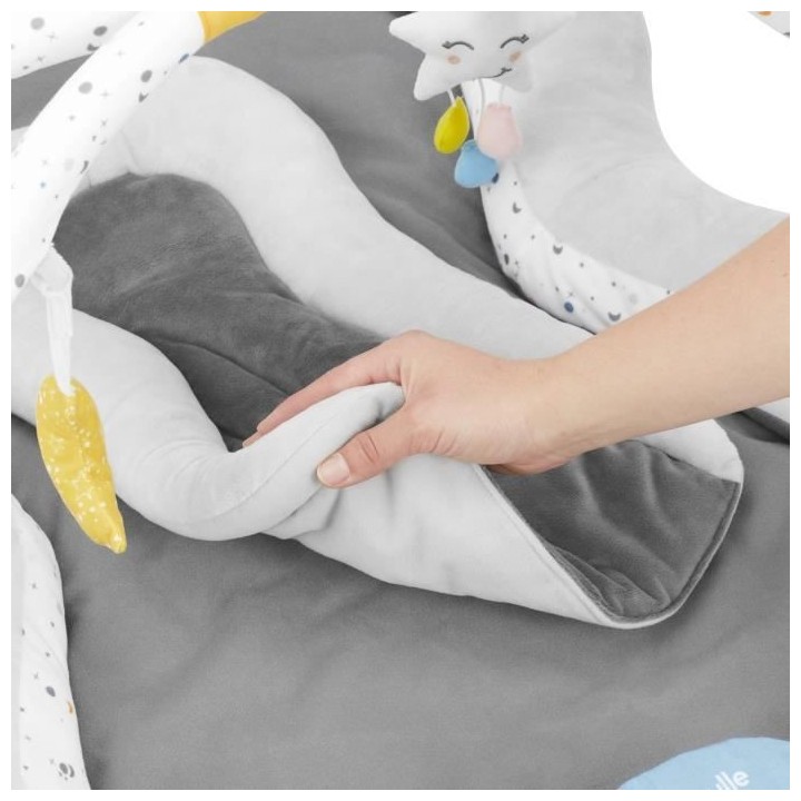 BADABULLE Tapis d'éveil - Nid d'activité Moonlight