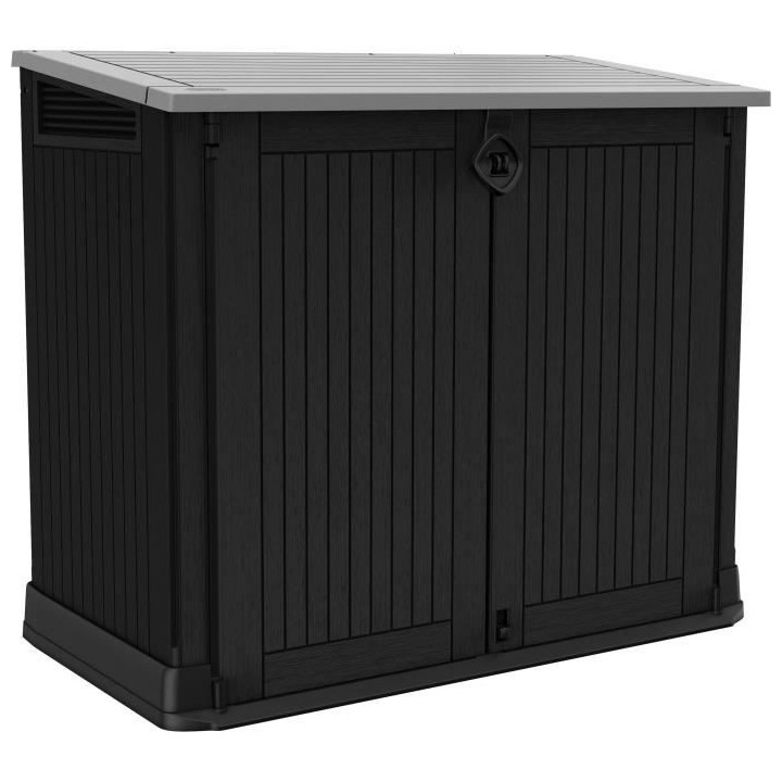 KETER - Coffre de rangement extérieur en résine 880 litres Noir - Ma