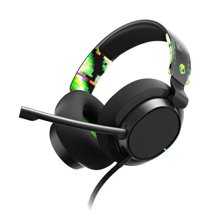 Casque Gaming Filaire PC & Xbox - SKULLCANDY - SLYR PRO - Noir/Vert