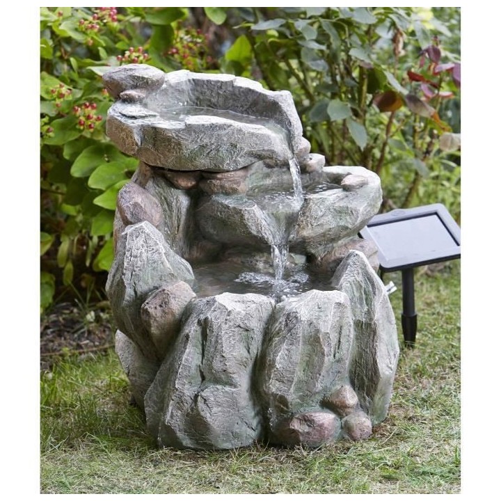 Cascade solaire Rocher