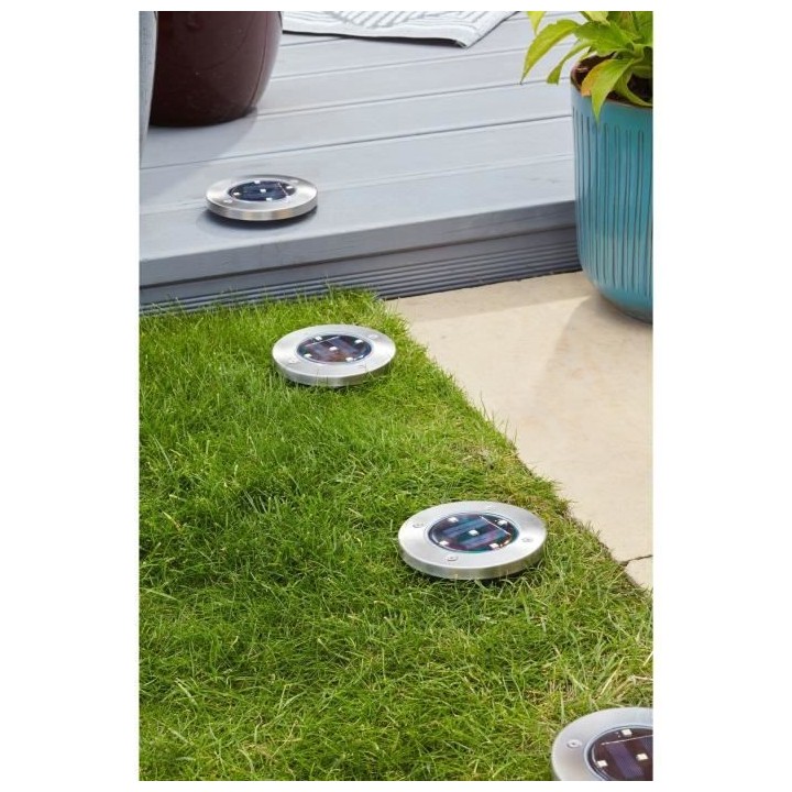 Spot solaire UpSMART GARDEN -Light - Pack de 4  5 lumens