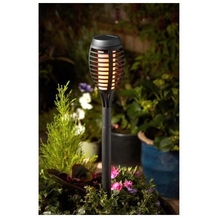Torche solaire Party Flaming SMART GARDEN - Pack de 5