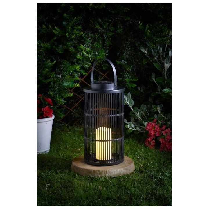 Lanterne solaire Urbane Large Noire SMART GARDEN
