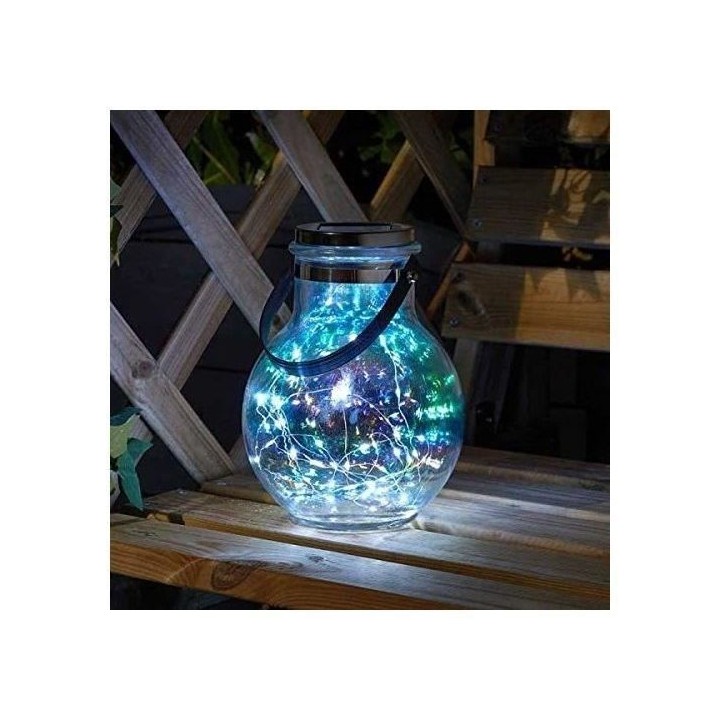 Lanterne solaire Firefly Opale SMART GARDEN - Pack de 2