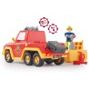 Smoby - Sam le Pompier - Pick Up Vénus - Fonction Lance a Eau - 4 Accessoires + 1 Figurine Incluse - Piles Incluses