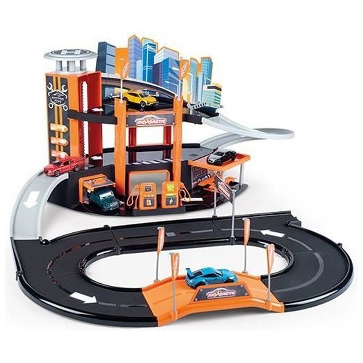 MAJORETTE Garage Motor City Plus