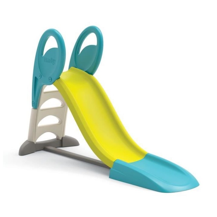 SMOBY Toboggan modulable Super MegaGliss - Bleu/Vert - Glisse : 170 a