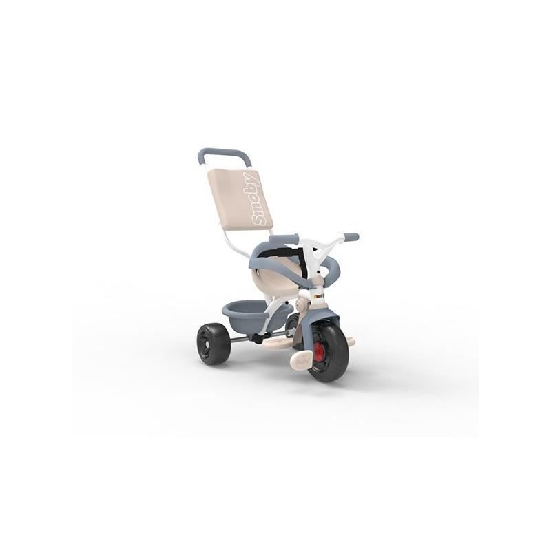 SMOBY Tricycle enfant évolutif Be Fun Confort - Structure métal - Bleu