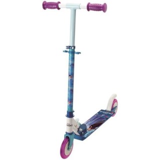 SMOBY - FROZEN Patinette 2 roues pliable - Strucure métale - Guidon r