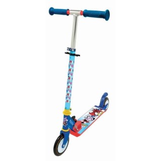 SMOBY - SPIDEY Patinette 2 roues pliable - Strucure métale - Guidon r
