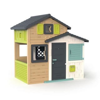 SMOBY Maison Friends House Evo - Anti-UV - 175,4x114,3x162 cm - Compat