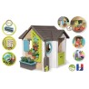 SMOBY Maison Garden House + Accessoires jardinage - 128,5x132x135 cm