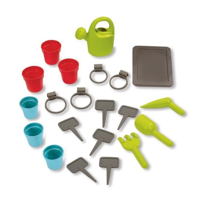 SMOBY Maison Garden House + Accessoires jardinage - 128,5x132x135 cm