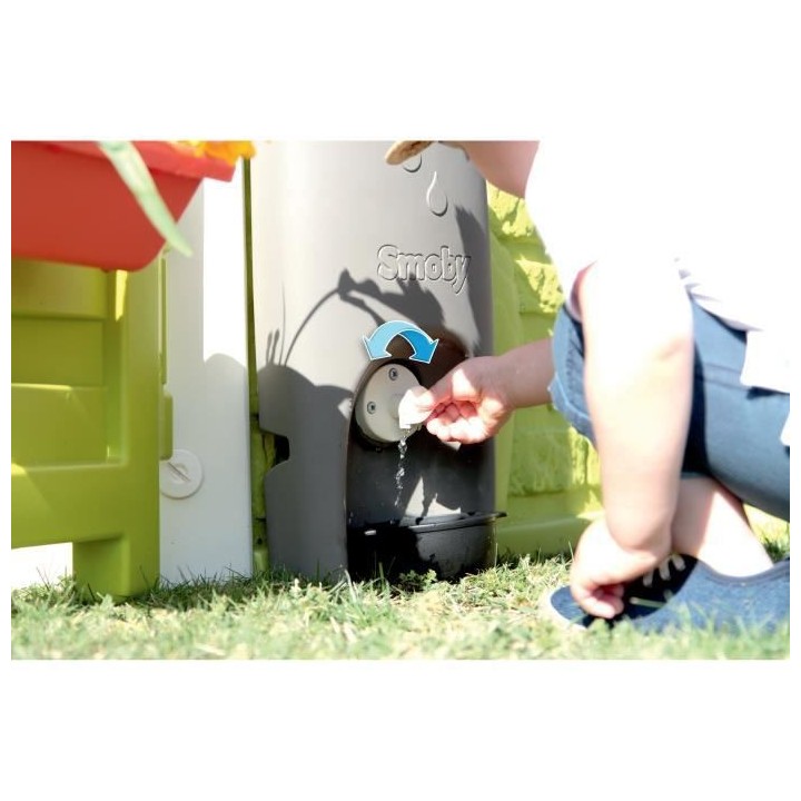 SMOBY Récupérateur d'eau Plus adaptée aux maisons Smoby compatibles
