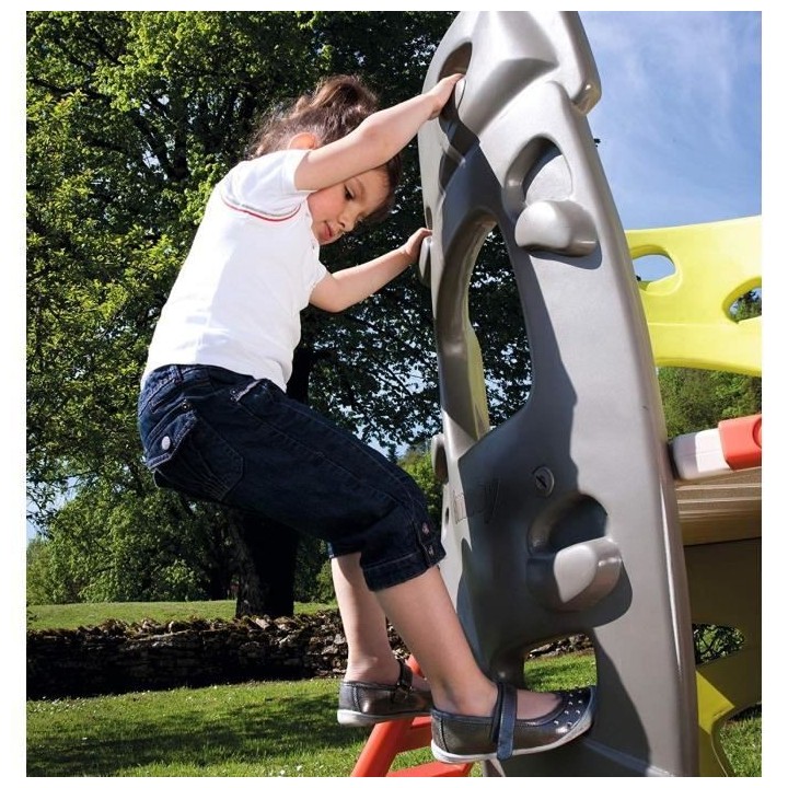 SMOBY Air de jeux Tour d'Escalade - Multi-activités