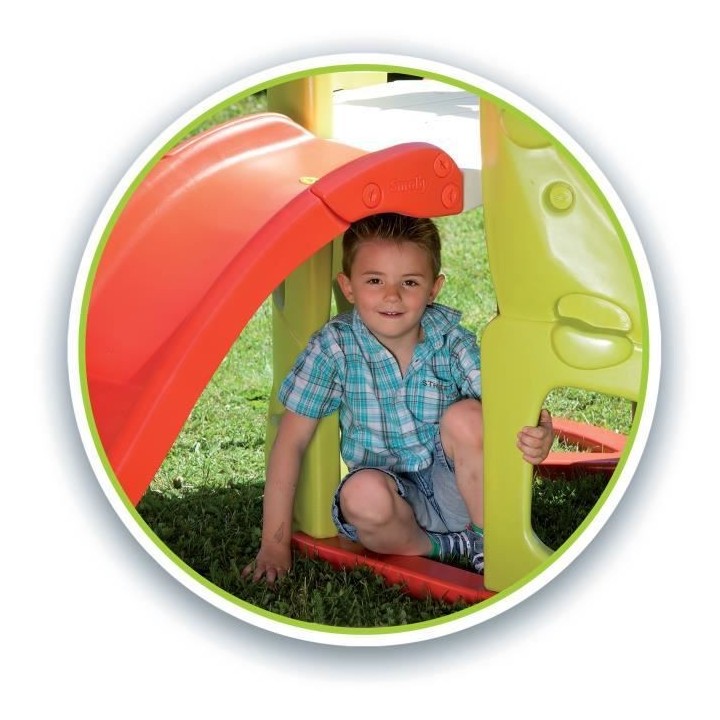 SMOBY Air de jeux Tour d'Escalade - Multi-activités