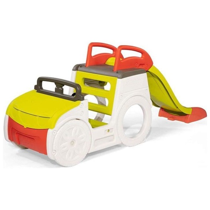 SMOBY Air de jeux Adventure Car - Multi-activités