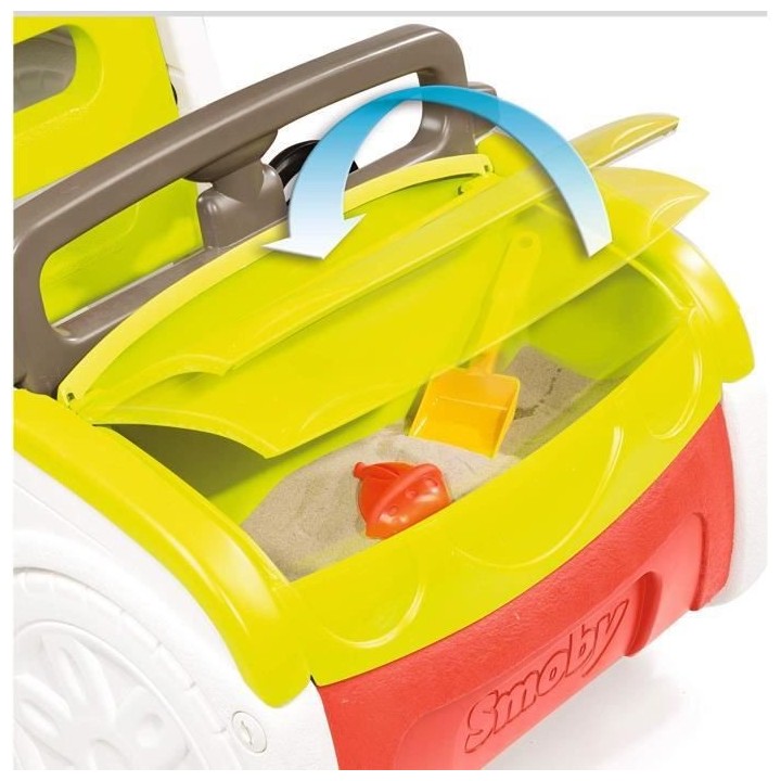 SMOBY Air de jeux Adventure Car - Multi-activités