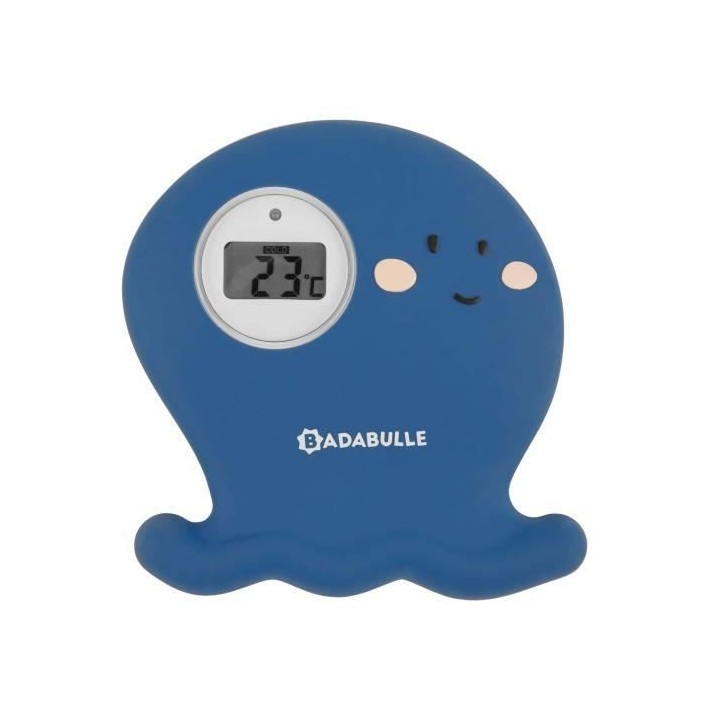 Badabulle Thermometre de bain digital, avec alerte si eau trop chaude