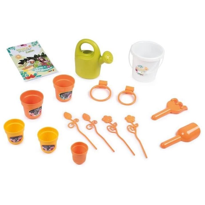 SMOBY - Silence ça Pousse Table de jardinage + accessoires - Fabricat