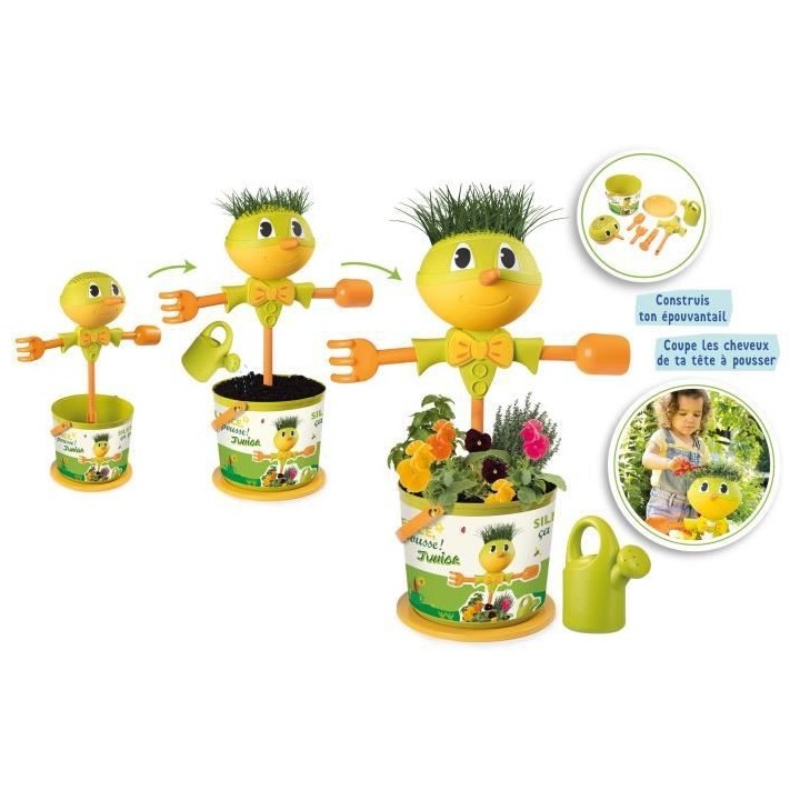 SMOBY - Silence ça Pousse Epouvantail a construire + accessoires - Fa