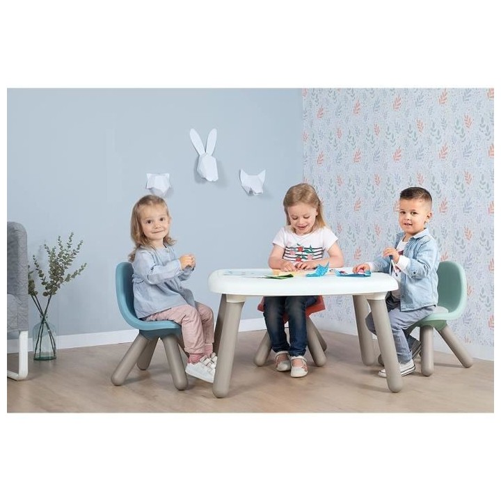 SMOBY - KID Chaise enfant bleu orage - Anti UV - Max 50 Kg - Fabricati