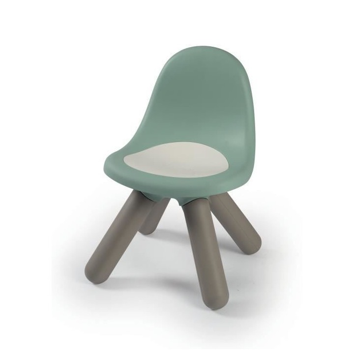 SMOBY - KID Chaise enfant vert sauge - Anti UV - Max 50 Kg - Fabricati