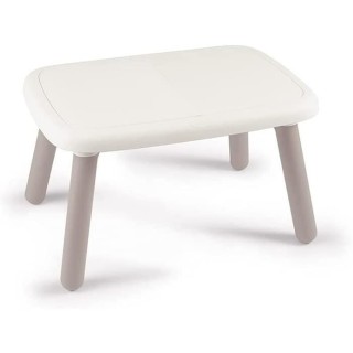 SMOBY - KID Table enfant blanche - Anti UV - 4 enfants - Fabrication f