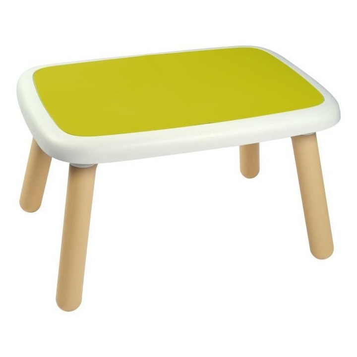 SMOBY - KID Table enfant verte - Anti UV - 4 enfants - Fabrication fra