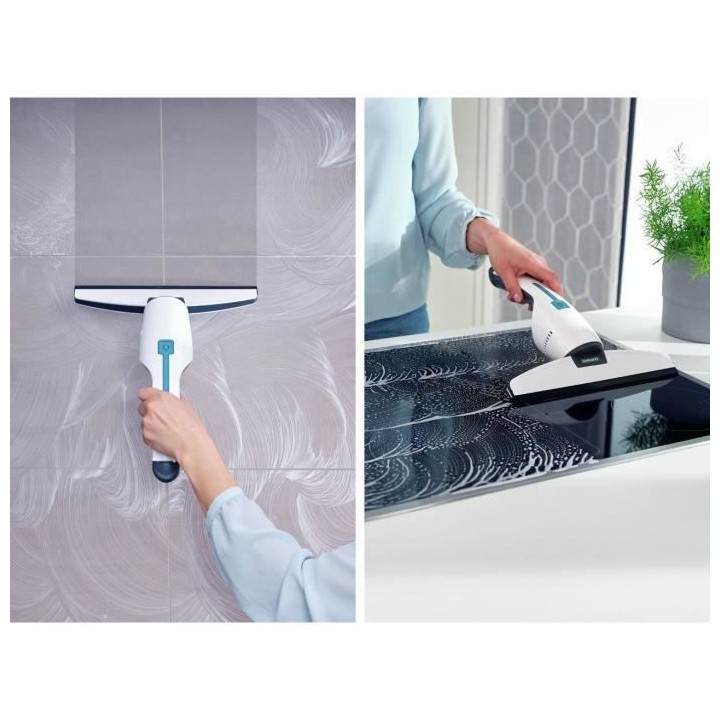 LEIFHEIT 51030 - Set aspirateur a vitres Nemo - Réservoir 60ml - Auto