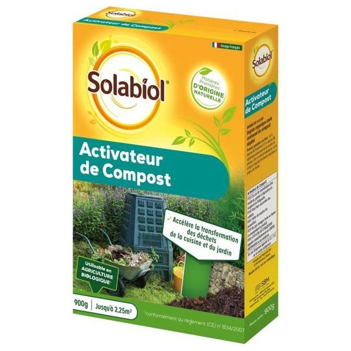 Solabiol SOACTI900 ACTIVATEUR DE Compost Naturel-PRET A l'emploi 900 G