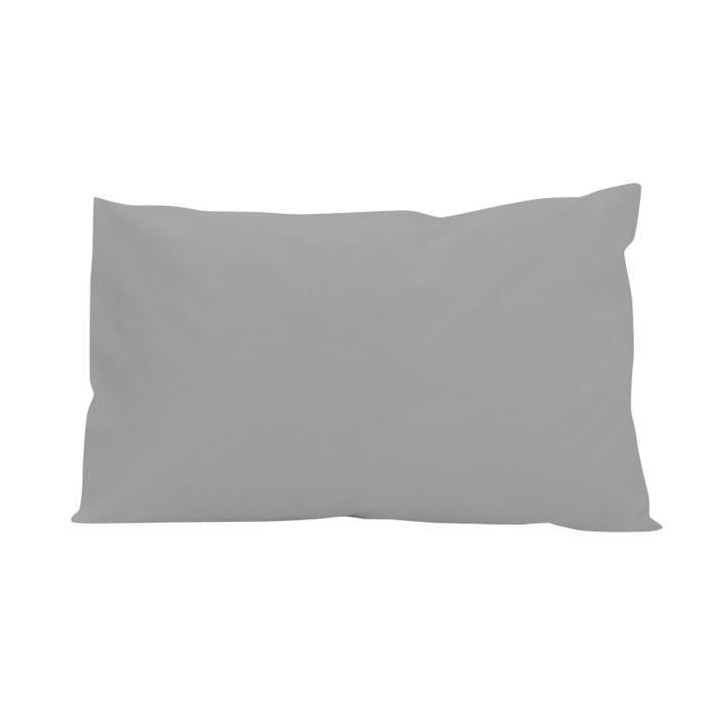 SOLEIL D'OCRE Lot 2 Taies d'oreiller rectangle US 50x75 cm en coton un