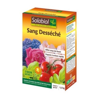 SOLABIOL - Sang Desséché 1,5 Kg - Action coup de fouet - Pret a l'em