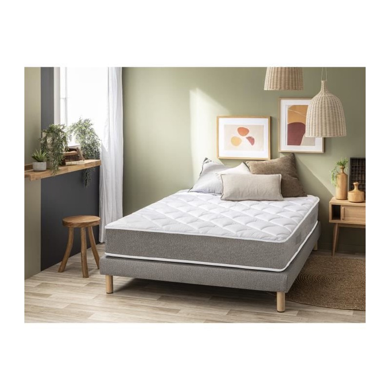 Matelas DREAMACCESS- 160x200 - Epaisseur 24 cm - 100 % ressorts ensachés - 7 zones de confort- Ferme - SOMDREAM