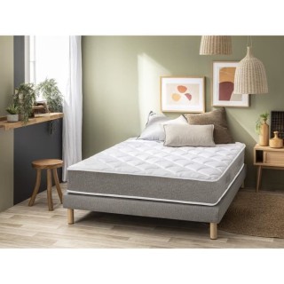 Ensemble Matelas + sommier DEAMACCESS - 160x200 - Epaisseur 24 cm - 10