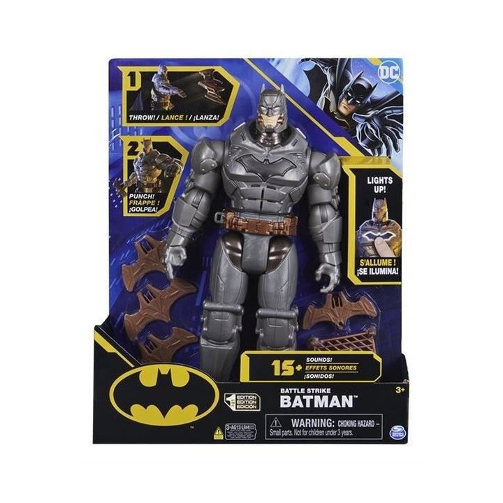 Batman - Figurine Batman Deluxe 30 cm - DC Comics - Des 3 ans