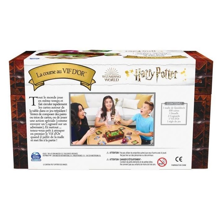 LA COURSE AU VIF D'OR Harry Potter - 6063463 - Reproduction du coffre