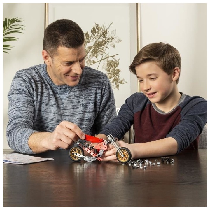 MECCANO Voiture et moto - 5 modeles