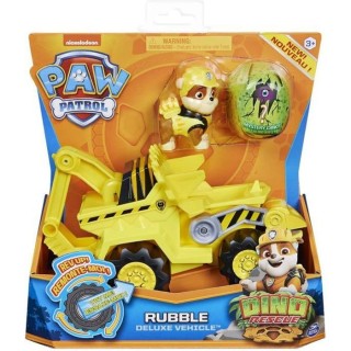PAT PATROUILLE - VEHICULE + FIGURINE DELUXE RUBEN DINO RESCUE Paw Patr