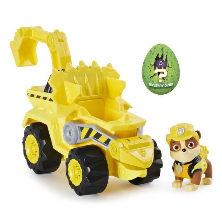 PAT PATROUILLE - VEHICULE + FIGURINE DELUXE RUBEN DINO RESCUE Paw Patr