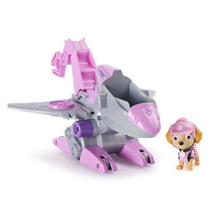 PAT PATROUILLE - VEHICULE + FIGURINE DELUXE STELLA DINO RESCUE Paw Pat