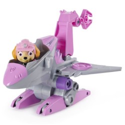 PAT PATROUILLE - VEHICULE + FIGURINE DELUXE STELLA DINO RESCUE Paw Patrol - 6059520 - Voiture a remonter Jeu Jouet Enfant 3 ans