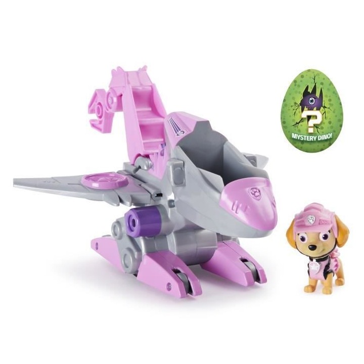 PAT PATROUILLE - VEHICULE + FIGURINE DELUXE STELLA DINO RESCUE Paw Pat